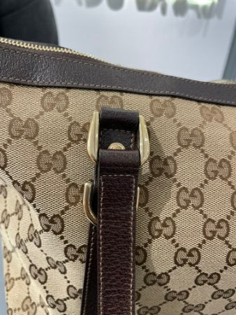 Gucci Bicolor GG Abbey Tote Bag