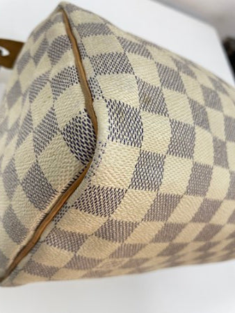 Louis Vuitton Azur Speedy 25 Bag