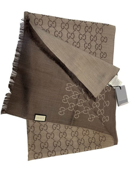 Gucci Brown GG Shawl