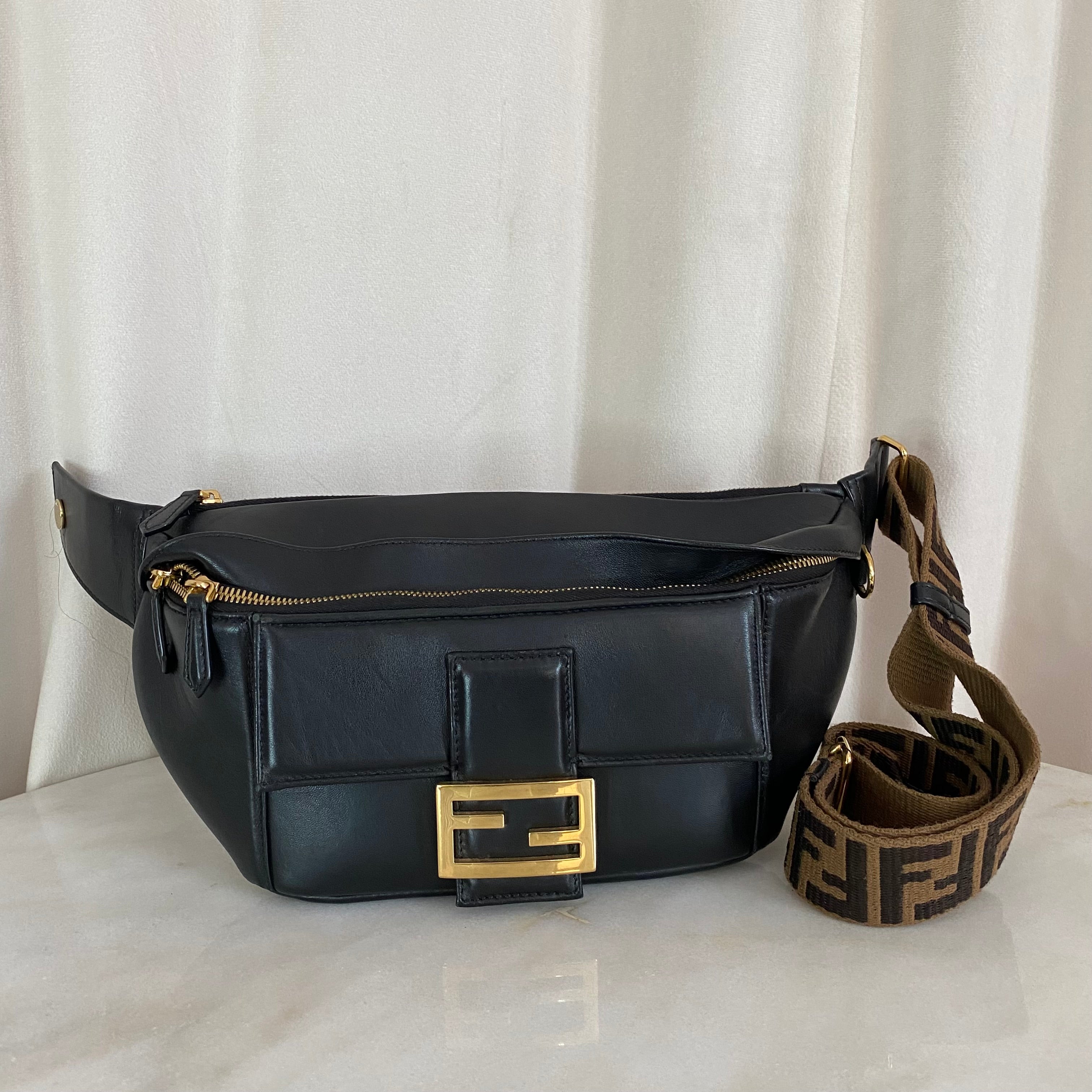 Fendi Black Waist Bag