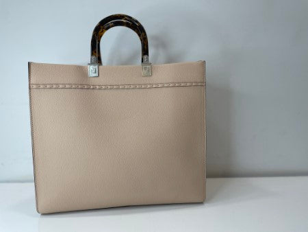 Fendi Beige Sunshine Medium Shopper Bag