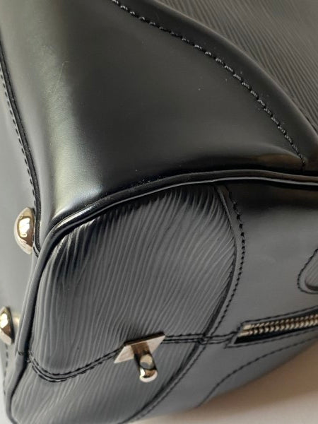 Louis Vuitton Black Bowling Montaigne PM Bag