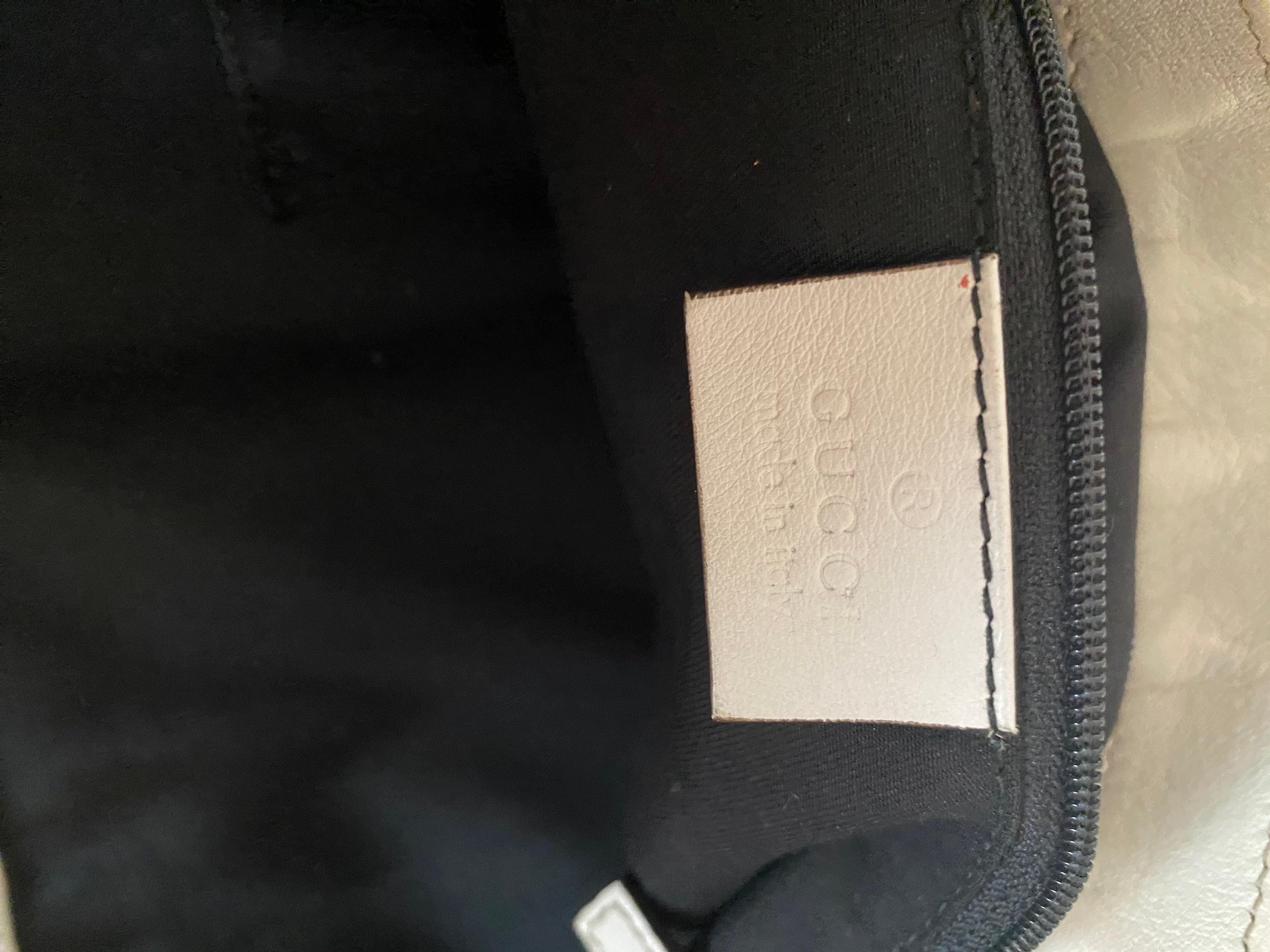 Gucci Off White D Ring Shoulder Bag