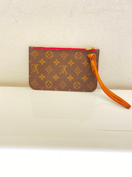 Louis Vuitton Monogram Small Wristlet Clutch