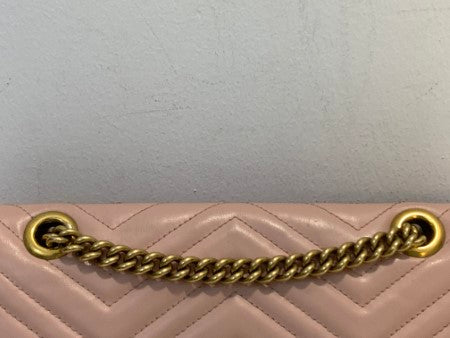 Gucci Powder Pink GG Marmont Small Bag