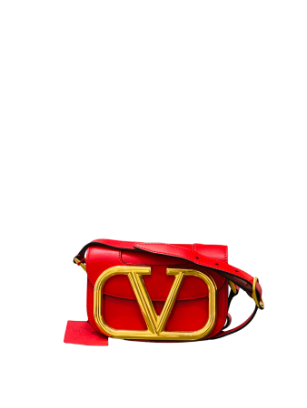 Valentino Red Super V Crossbody Bag