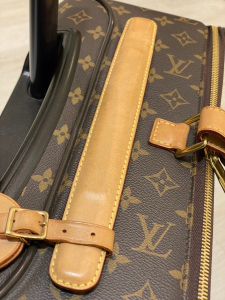 Louis Vuitton Glacier Taiga Leather Pegase 55 Suitcase - Yoogi's Closet