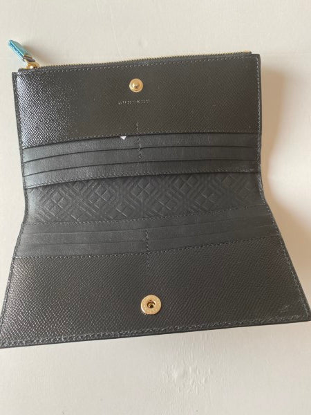 Burberry Black Long Wallet