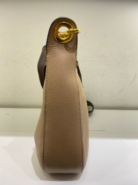 Prada Beige Vitello Daino Crossbody Bag