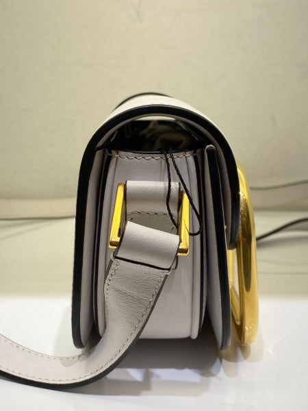 Valentino Off Whie Super V Crossbody Bag