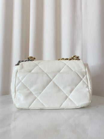 Chanel Off White 19 CC Bag