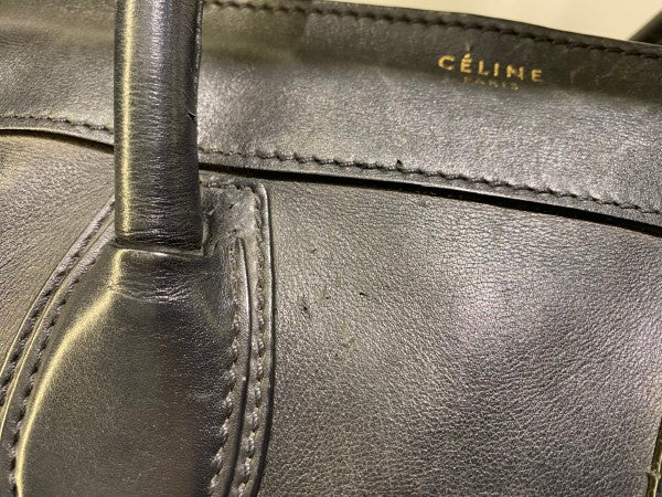 Celine Black Luggage Large Bag