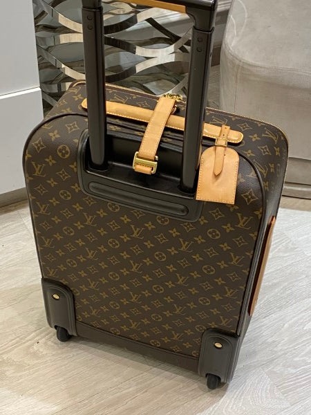 Louis Vuitton Monogram Pegase 55 Travel Bag