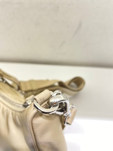 Prada Beige Re-Edition Multi Pochette Bag