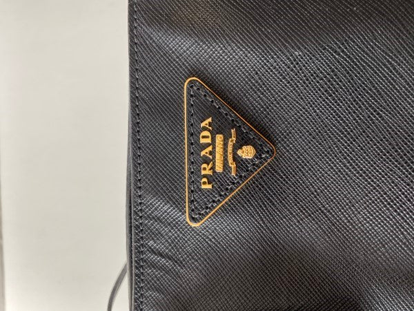 Prada Black Saffiano Galleria Large Tote Bag