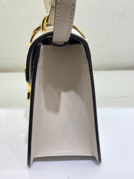 Gucci White Sylvie Mini Crossbody Bag