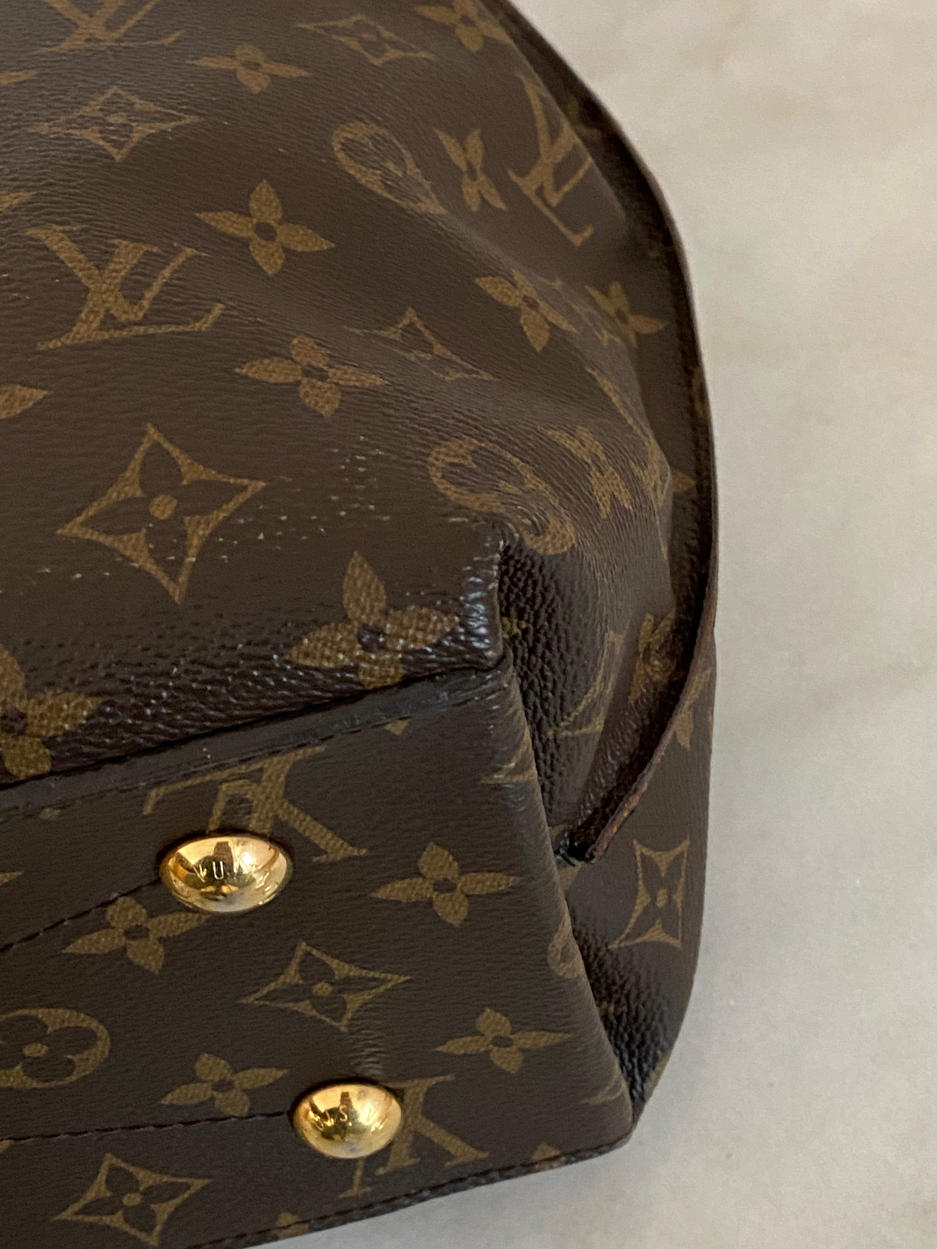 Louis Vuitton Monogram Metis Hobo Bag W/ Strap