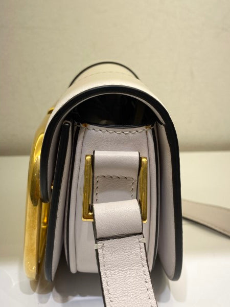 Valentino Off Whie Super V Crossbody Bag