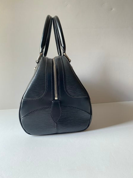 Louis Vuitton Black Bowling Montaigne PM Bag