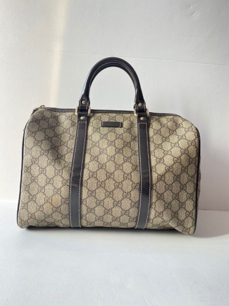 Gucci Brown GG Boston Bag