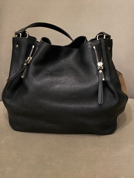 Burberry Black Maidstone Tote Bag