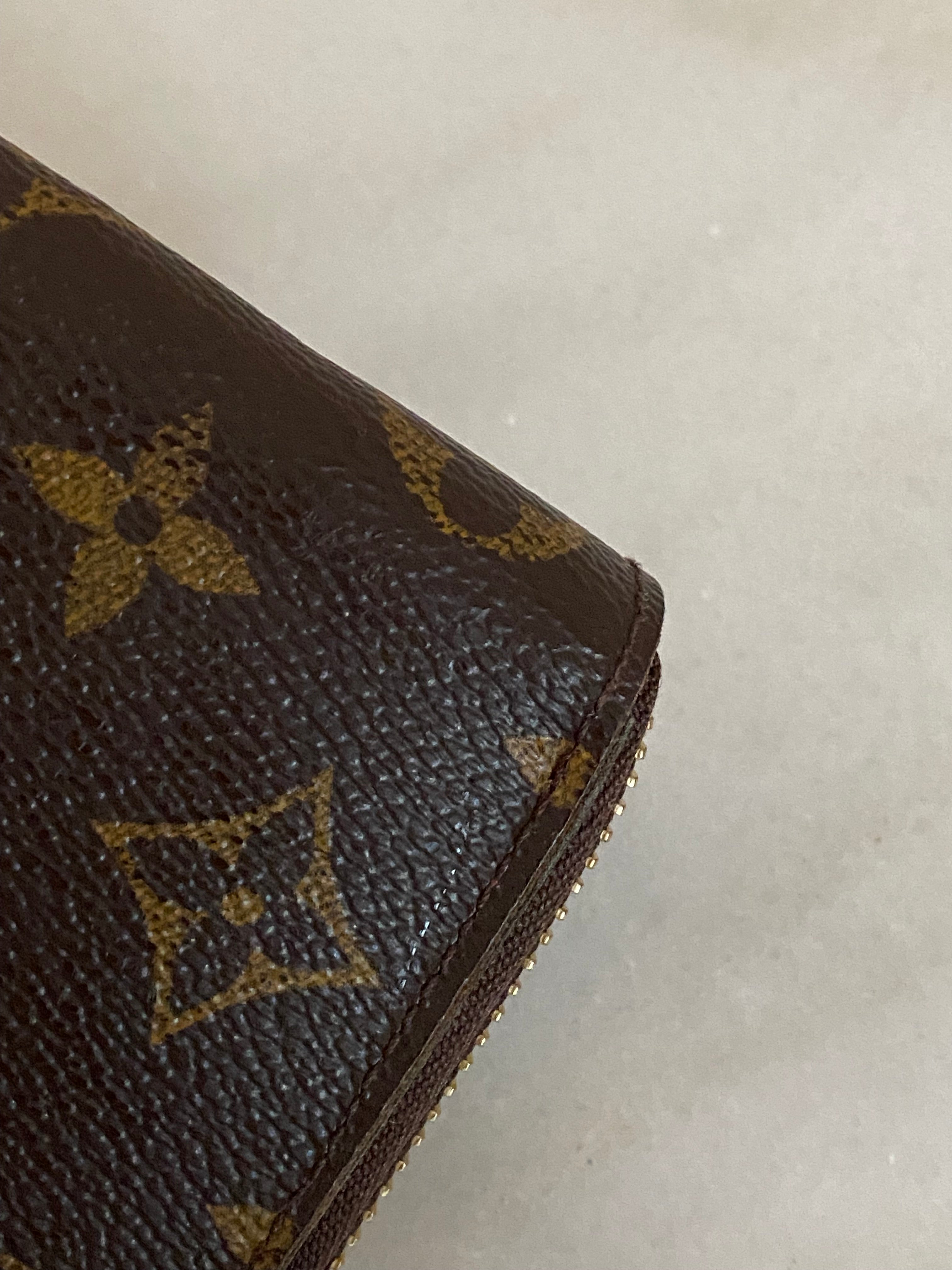 Louis Vuitton Monogram Clemence Long Zip Wallet