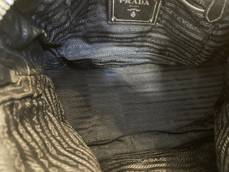 Prada Black Nylon Shoulder Bag