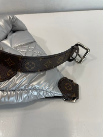 Louis Vuitton Monogram Silver Maxi Bumbag