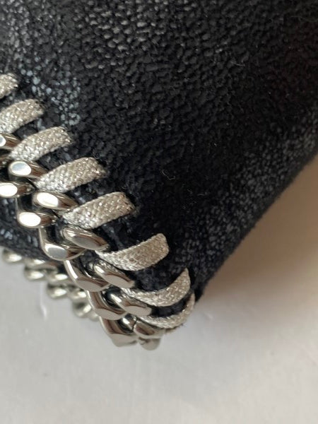 Stella Mccartney Tiny Black Falabella Crossbody Bag