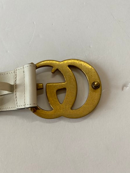 Gucci Tricolor Web GG Belt 36