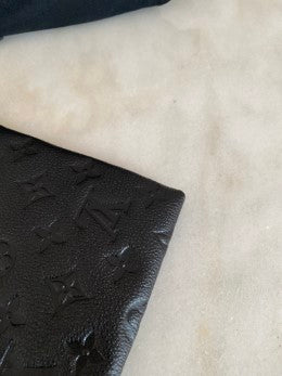 Louis Vuitton Black Monogram Empreinte Clutch