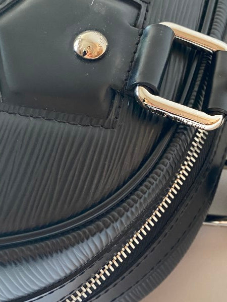 Louis Vuitton Black Bowling Montaigne PM Bag