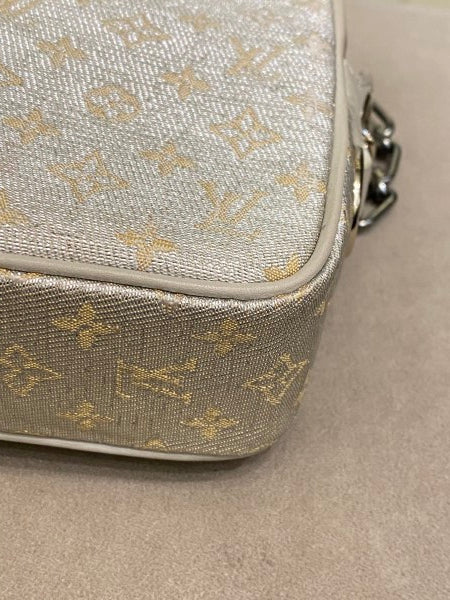 Louis Vuitton Silver Monogram Mckenna Chain Bag