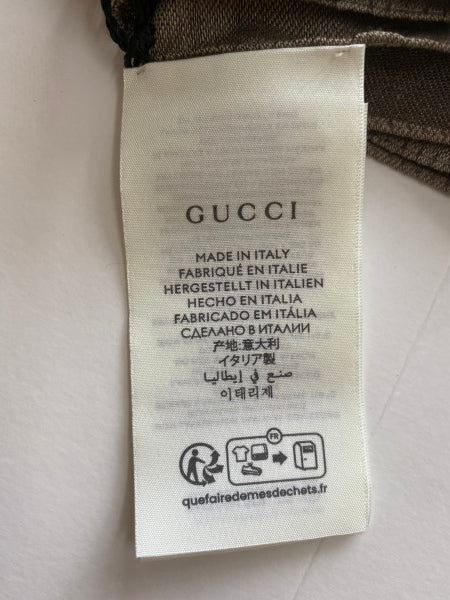 Gucci Brown GG Scarf