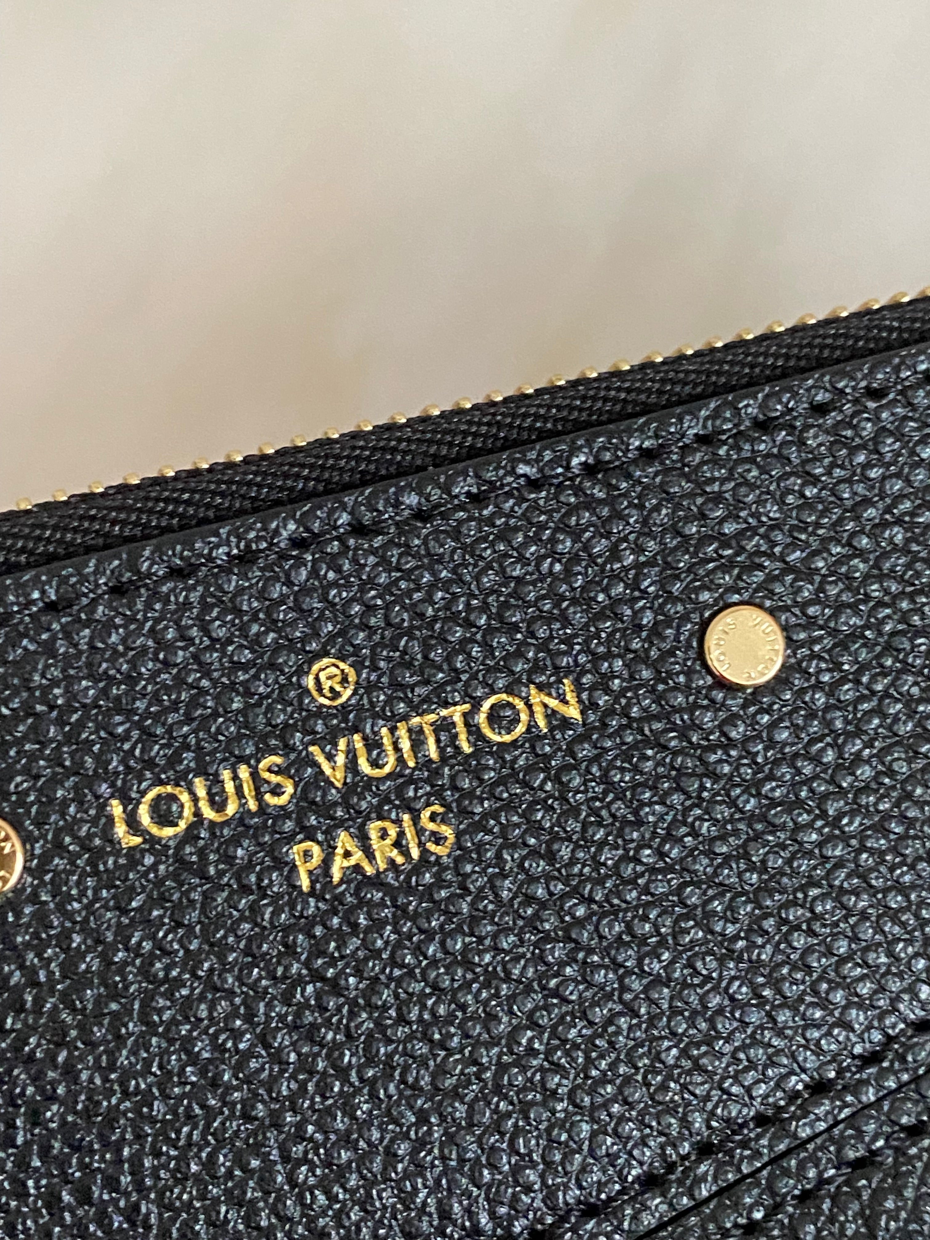 Louis Vuitton Black Monogram Empreinte Daily Pouch