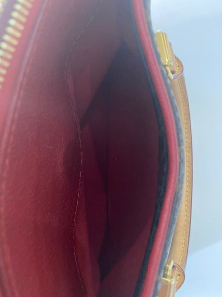 Louis Vuitton Monogram Red Pallas BB Tote Bag