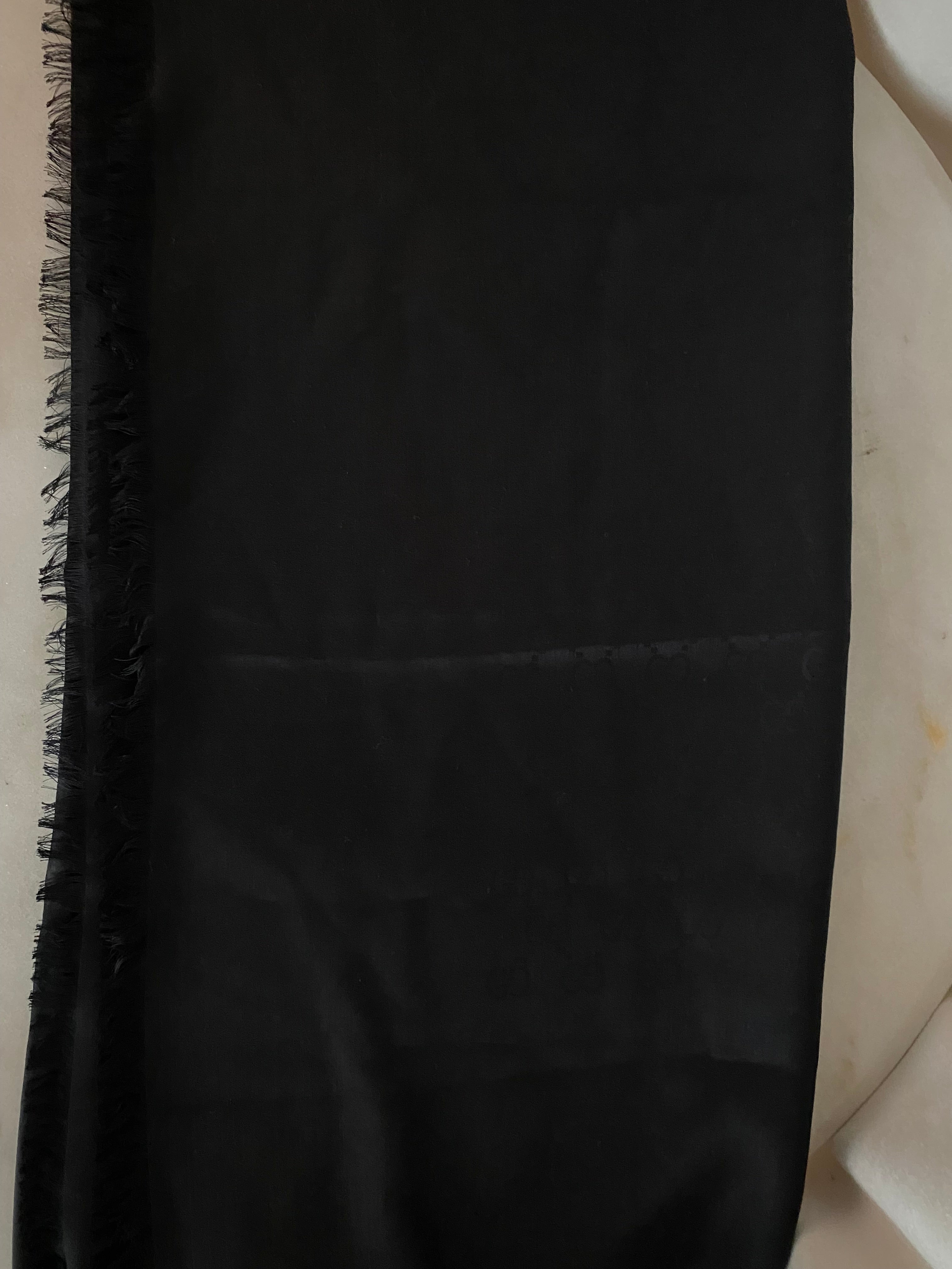 Gucci Black GG Scarf