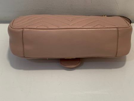 Gucci Powder Pink GG Marmont Small Bag