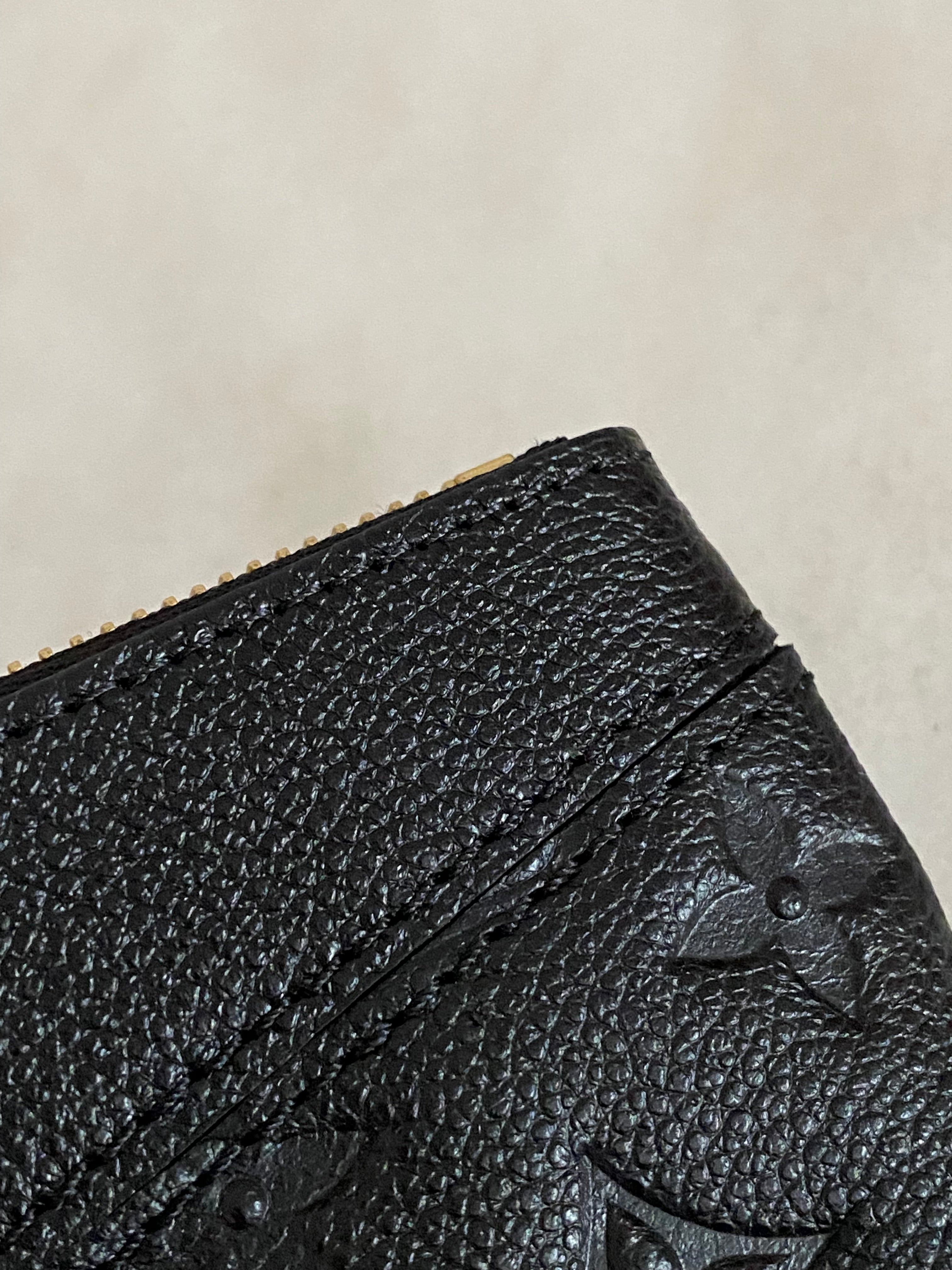 Louis Vuitton Black Monogram Empreinte Daily Pouch