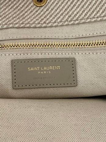 YSL Bicolor Rive Gauche Tote Bag