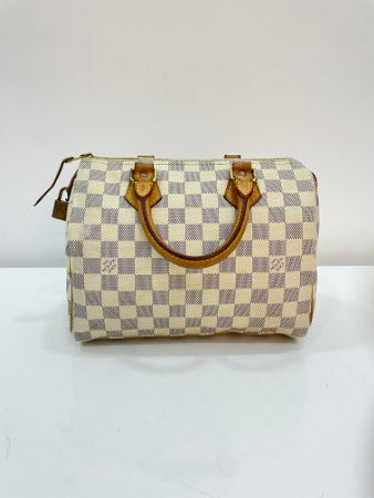 Louis Vuitton Azur Speedy 25 Bag