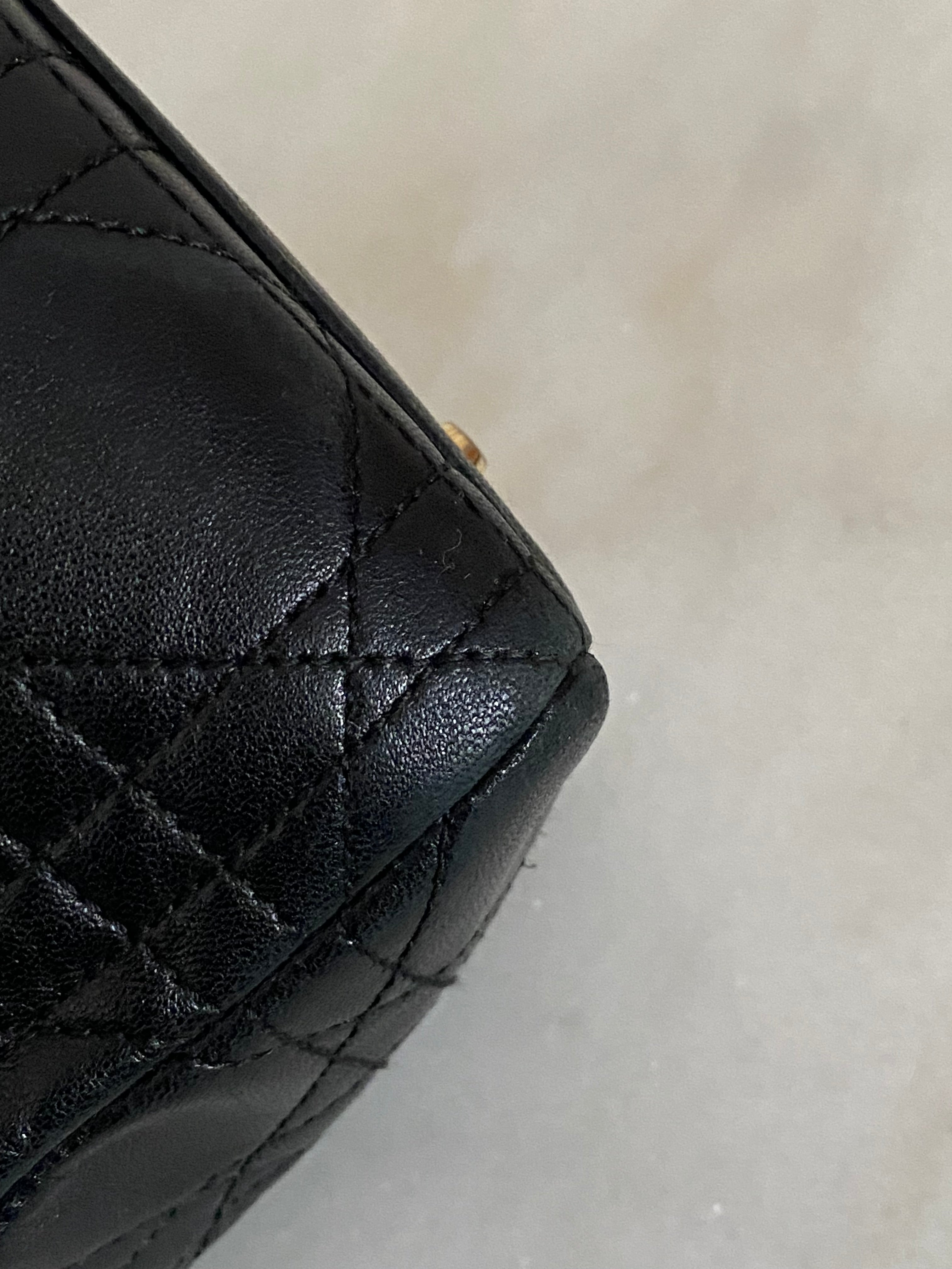 Christian Dior Black Lady Dior Small Bag