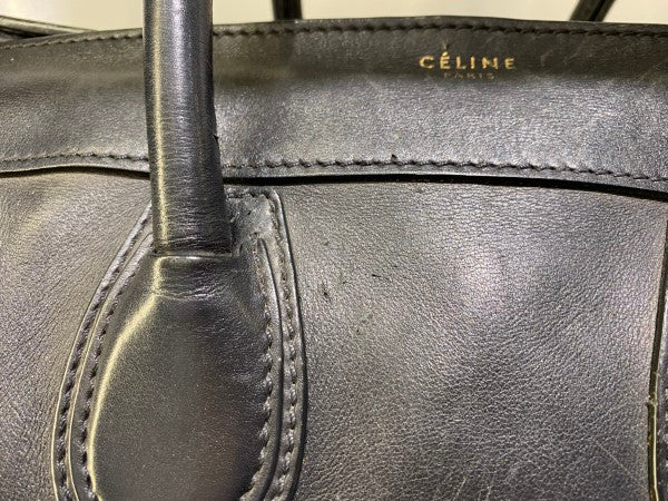 Celine Black Luggage Large Bag