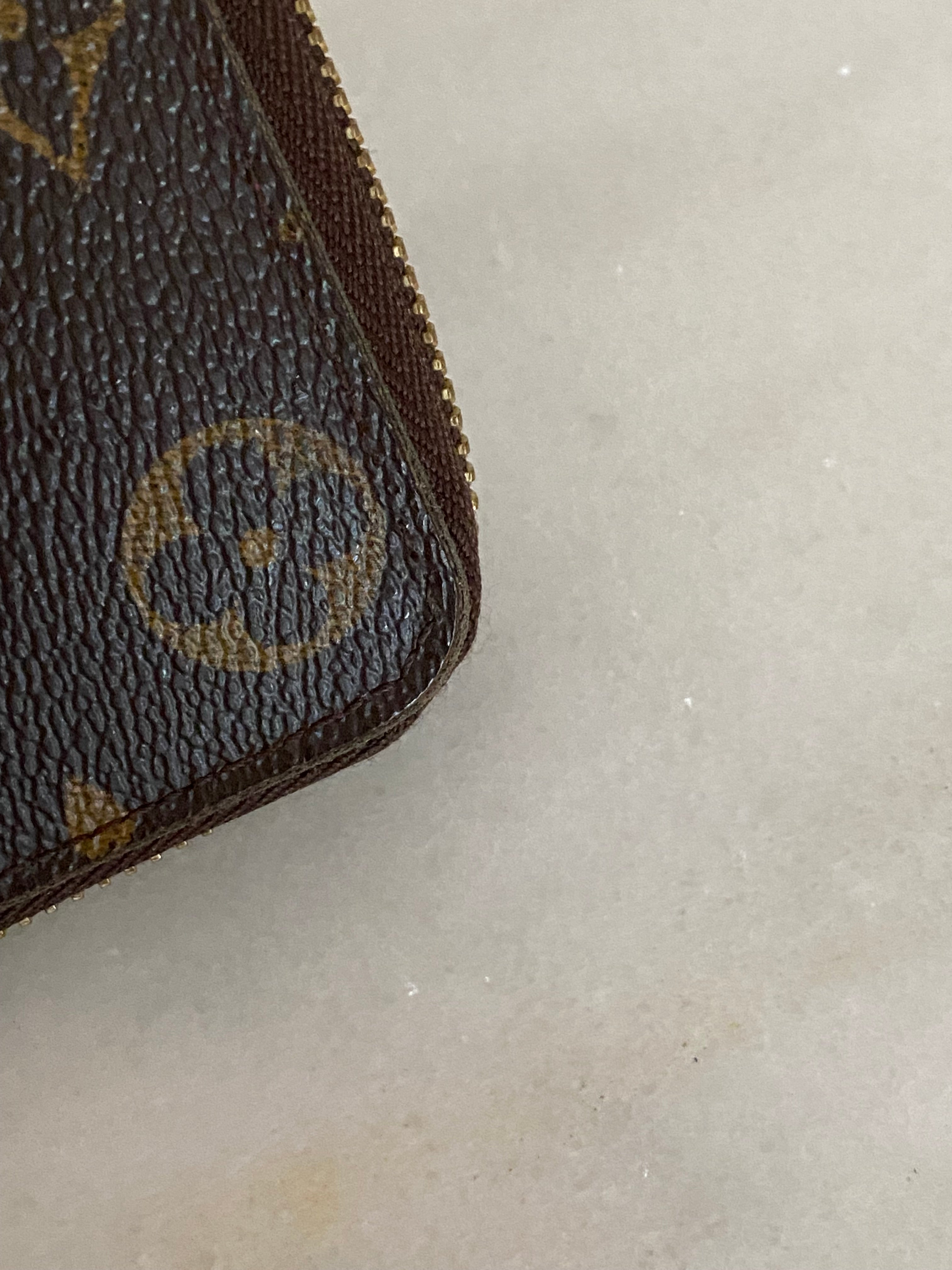 Louis Vuitton Monogram Clemence Long Zip Wallet