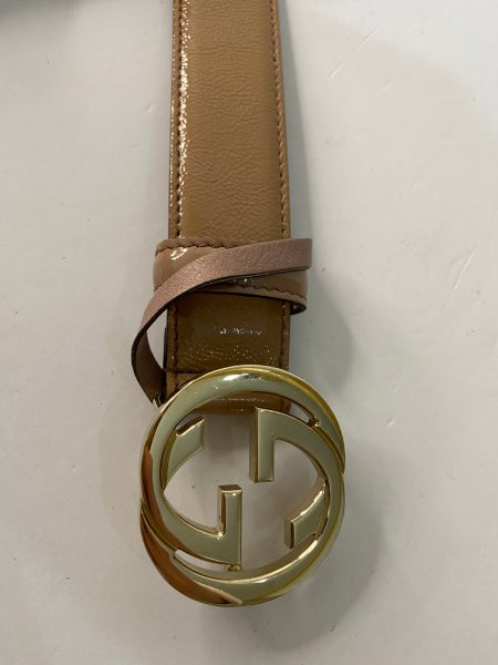 Gucci Beige Interlocking G Belt 32