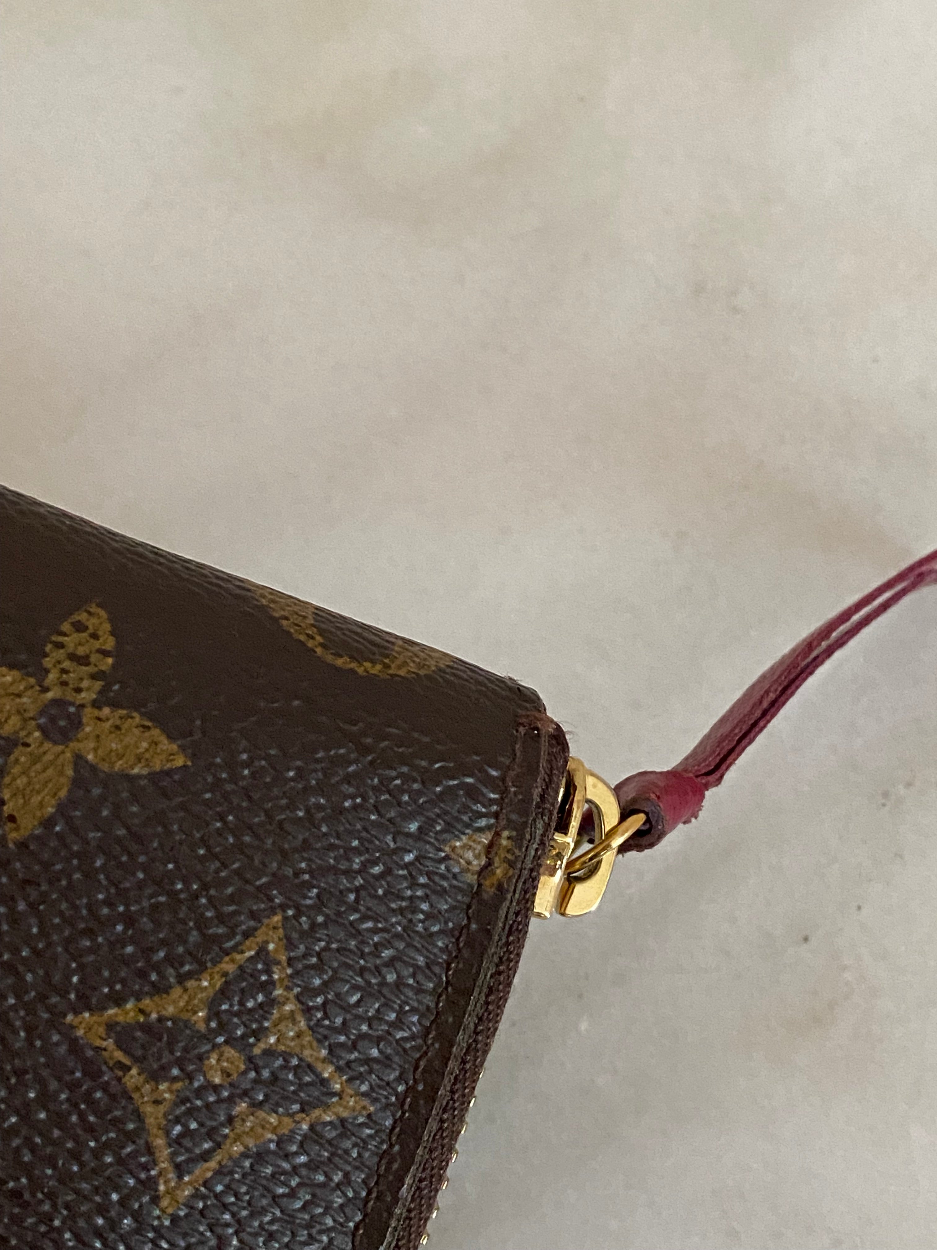 Louis Vuitton Monogram Clemence Long Zip Wallet