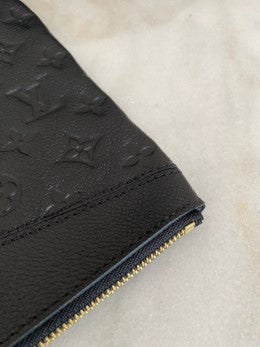 Louis Vuitton Black Monogram Empreinte Clutch