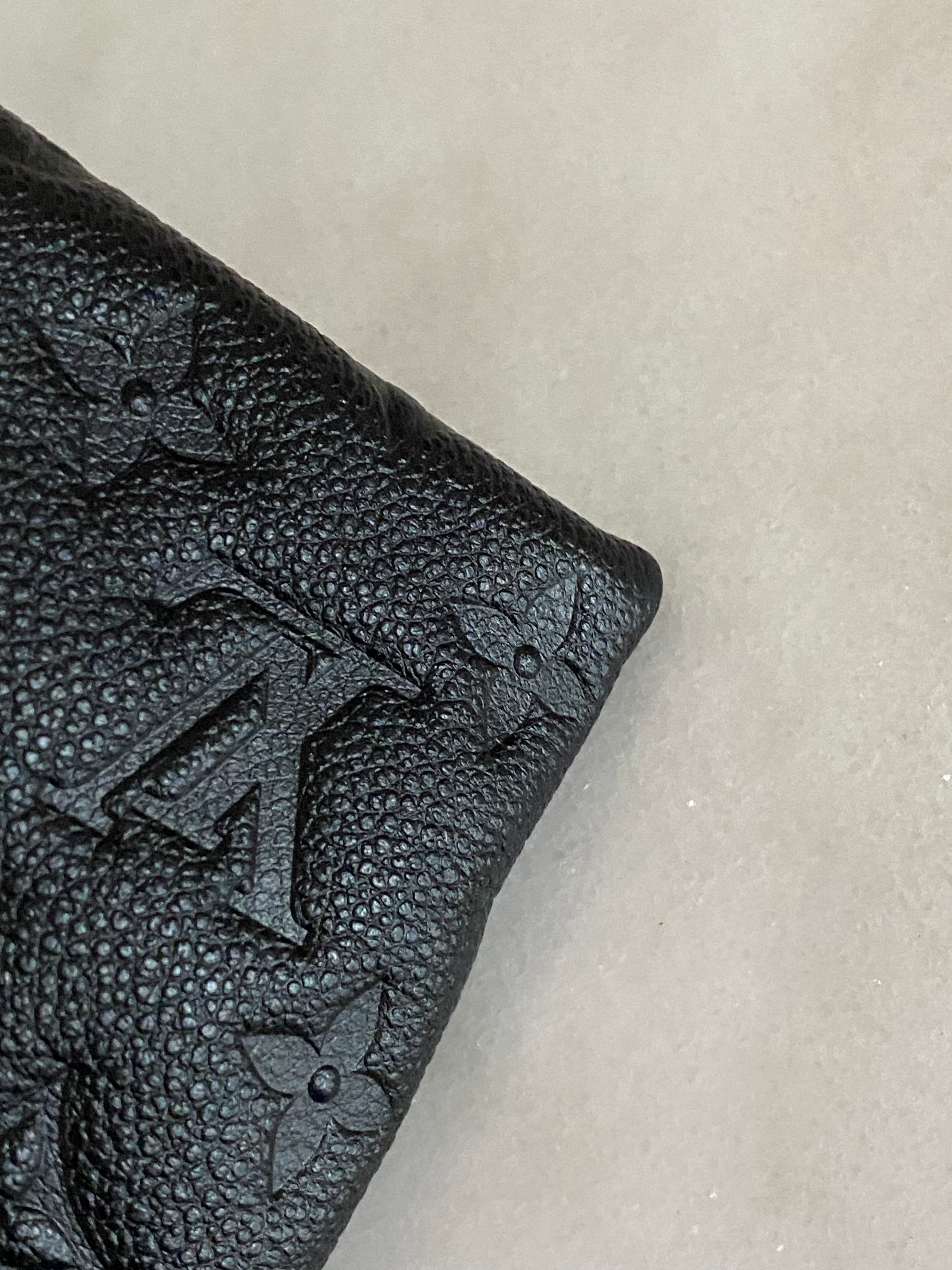 Louis Vuitton Black Monogram Empreinte Daily Pouch