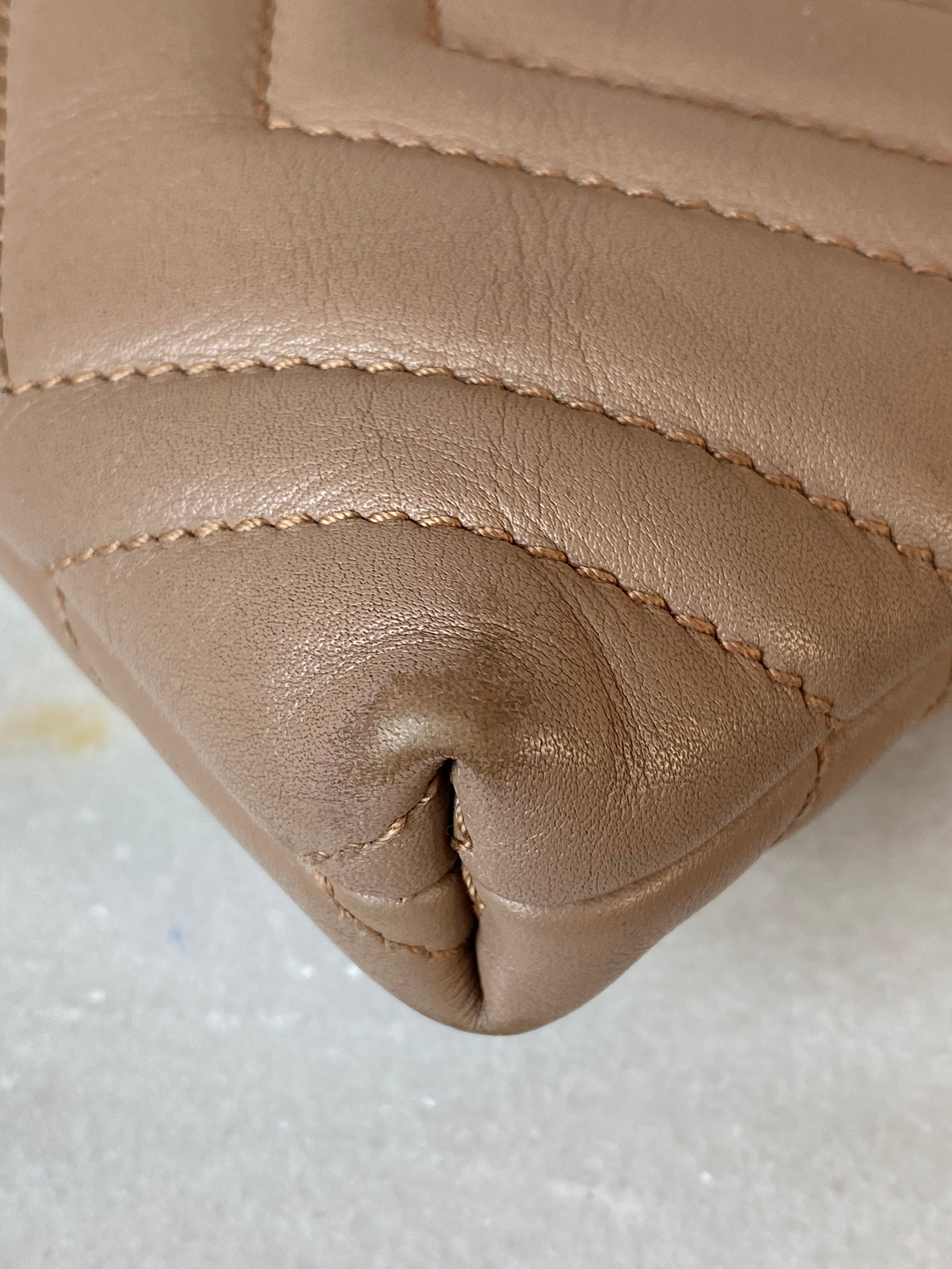 Gucci Nude Marmont Crossbody Mini Chain Bag