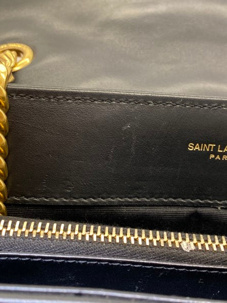 YSL Black Loulou Medium Bag